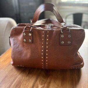 VINTAGE: Michael Kors studded doctors bag with top handles